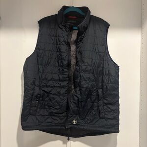 Gibson Black Quilted Men's Vest